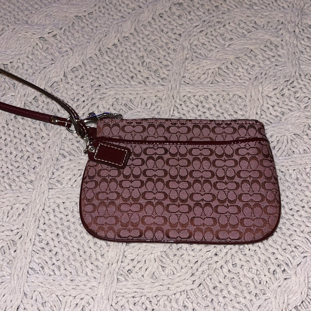 Coach wristlet